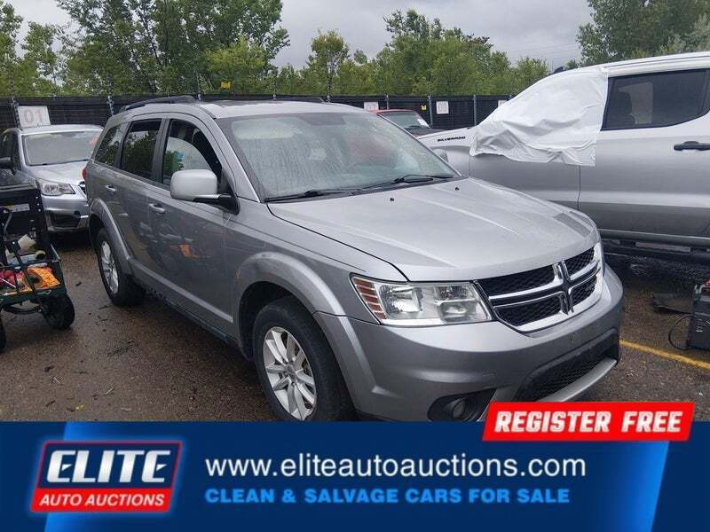 Gray 2017 Dodge Journey SXT AWD SXT 4dr SUV 1
