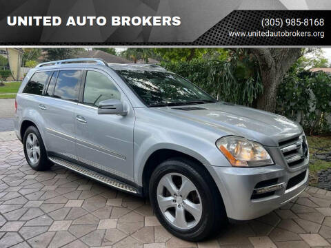 2012 Mercedes-Benz GL-Class for sale at UNITED AUTO BROKERS in Hollywood FL