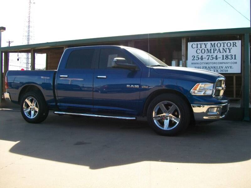 2010 Dodge Ram Pickup 1500 for sale at CITY MOTOR COMPANY in Waco TX