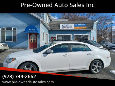 2015 Chevrolet Cruze for sale at Pre-Owned Auto Sales Inc in Salem MA