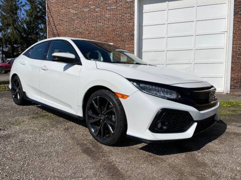 2017 Honda Civic for sale at Jim's Hometown Auto Sales LLC in Byesville OH