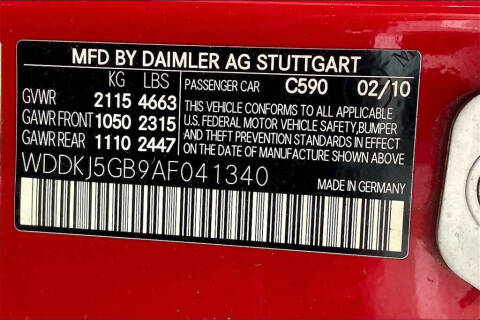 2010 Mercedes-Benz E-Class E 350