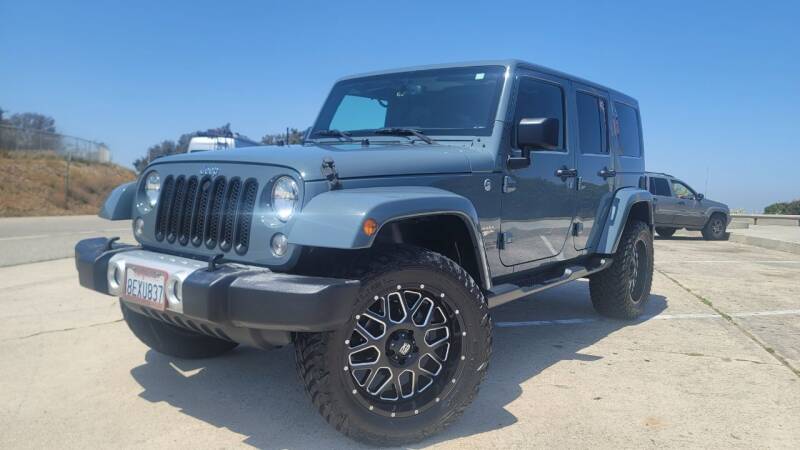 2015 Jeep Wrangler Unlimited for sale at L.A. Vice Motors in San Pedro CA