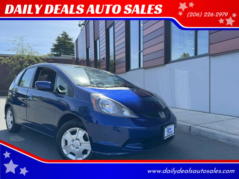 2013 Honda Fit for sale at DAILY DEALS AUTO SALES in Seattle WA