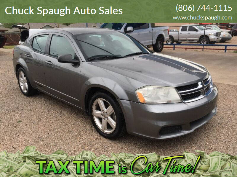 2013 Dodge Avenger for sale at Chuck Spaugh Auto Sales in Lubbock TX