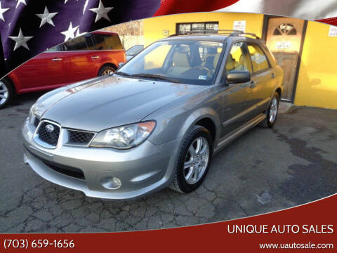 2006 Subaru Impreza for sale at Unique Auto Sales in Marshall VA