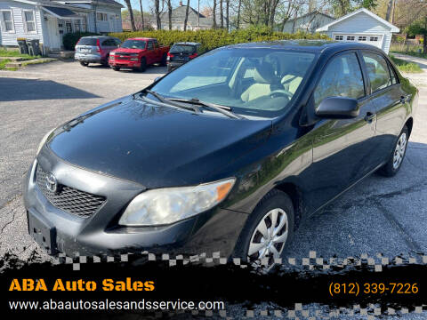 2010 Toyota Corolla for sale at ABA Auto Sales in Bloomington IN