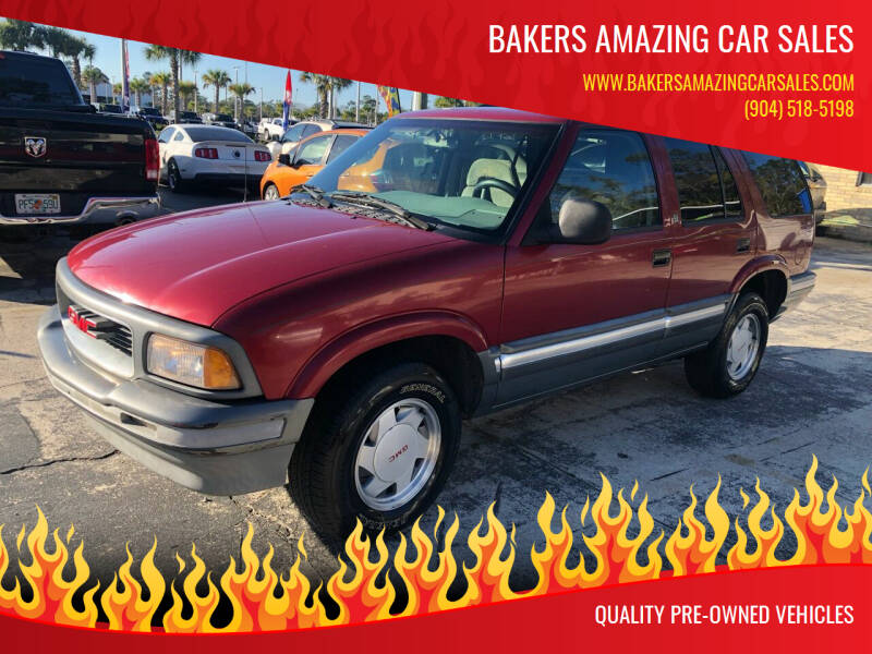 1996 GMC Jimmy for sale at Bakers Amazing Car Sales in Jacksonville FL