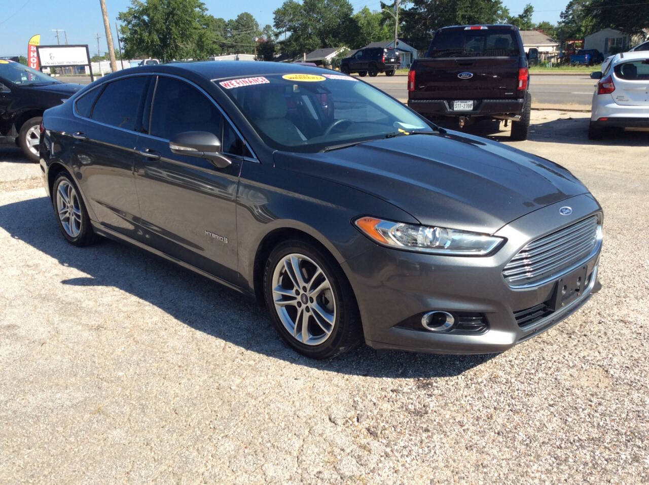 2015 Ford Fusion Hybrid for sale at SPRINGTIME MOTORS in Huntsville, TX