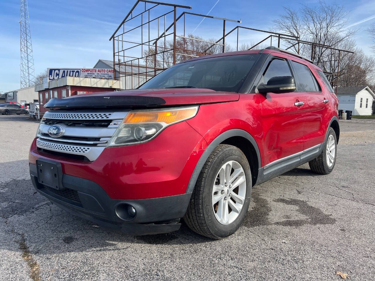 Red 2012 Ford Explorer XLT XLT 4dr SUV 2