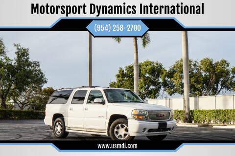 2004 GMC Yukon XL for sale at Motorsport Dynamics International in Pompano Beach FL