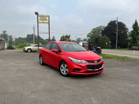 2017 Chevrolet Cruze for sale at Conklin Cycle Center in Binghamton NY