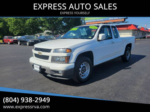 2012 Chevrolet Colorado for sale at EXPRESS AUTO SALES in Midlothian VA