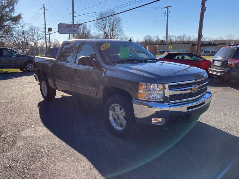 2012 Chevrolet Silverado 1500 for sale at JERRY SIMON AUTO SALES in Cambridge NY