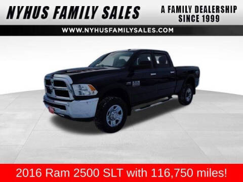 2016 RAM 2500 for sale at Nyhus Family Sales in Perham MN