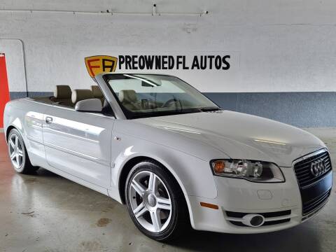 2007 Audi A4 for sale at Preowned FL Autos in Pompano Beach FL