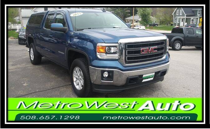2015 GMC Sierra 1500 for sale at Metro West Auto in Bellingham MA