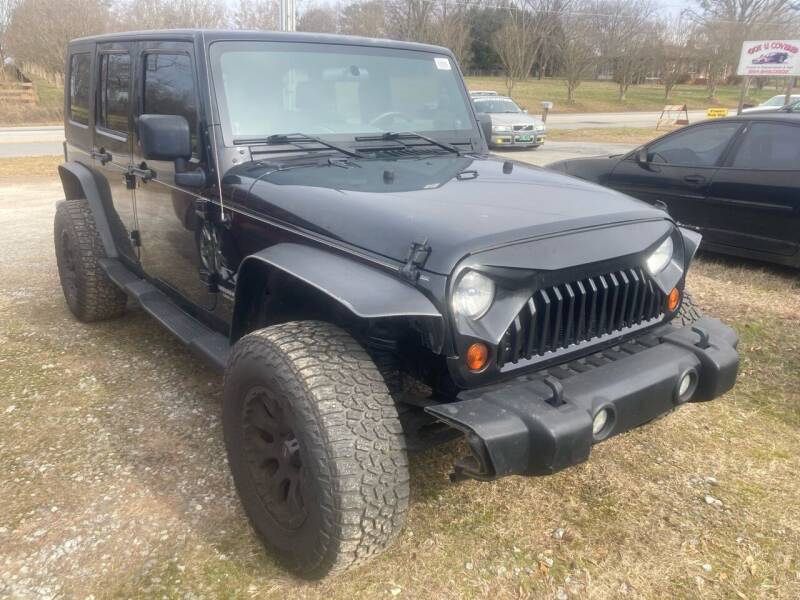 2009 Jeep Wrangler Unlimited for sale at UpCountry Motors in Taylors SC
