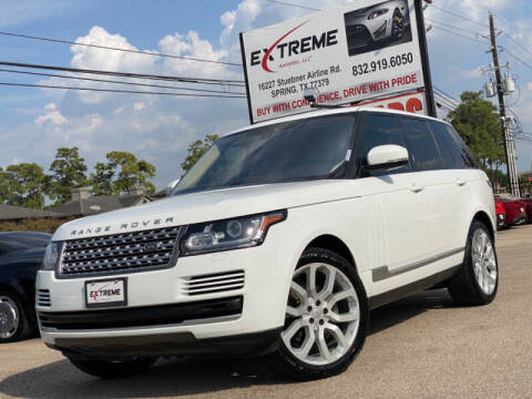 2017 Land Rover Range Rover for sale at Extreme Autoplex LLC in Spring TX