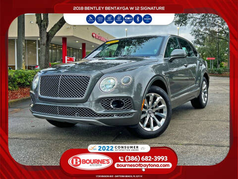 2018 Bentley Bentayga for sale at Bourne's Auto Center in Daytona Beach FL