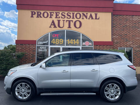 2015 Chevrolet Traverse for sale at Professional Auto Sales & Service in Fort Wayne IN