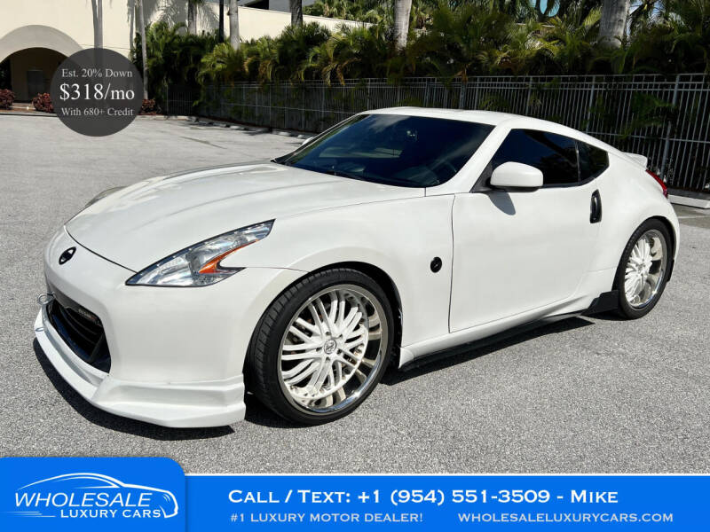 white nissan 370z for sale