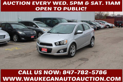 2012 Chevrolet Sonic for sale at Waukegan Auto Auction in Waukegan IL