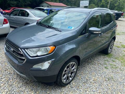 2018 Ford EcoSport for sale at LITTLE BIRCH PRE-OWNED AUTO & RV SALES in Little Birch WV
