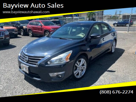 2013 Nissan Altima for sale at Bayview Auto Sales in Waipahu HI