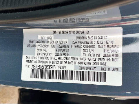 2023 Mazda CX-9 Carbon Edition