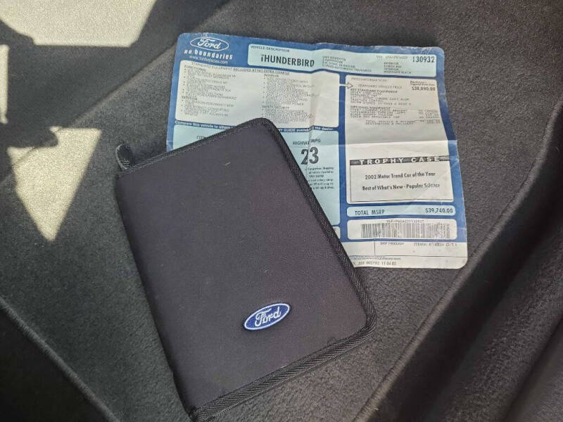 2002 Ford Thunderbird Deluxe