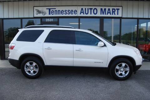 2008 GMC Acadia for sale at Tennessee Auto Mart Columbia in Columbia TN