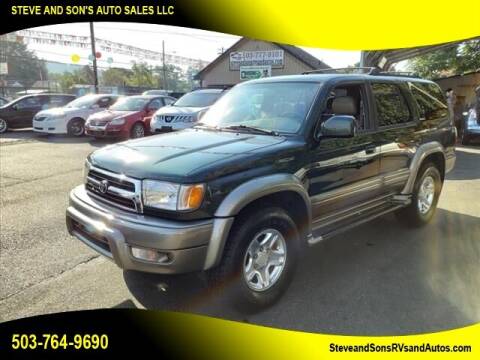 2000 Toyota 4Runner for sale at Steve & Sons Auto Sales in Happy Valley OR