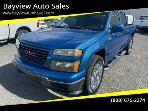 2012 Chevrolet Colorado for sale at Bayview Auto Sales in Waipahu HI