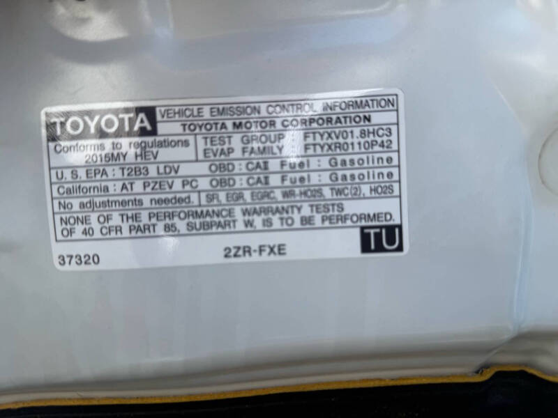 2015 Toyota Prius Four