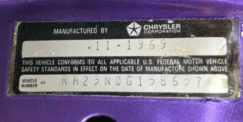 1970 Plymouth Roadrunner