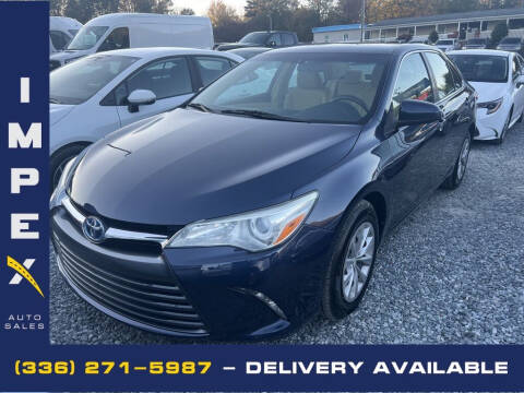 2015 Toyota Camry Hybrid for sale at Impex Auto Sales in Greensboro NC