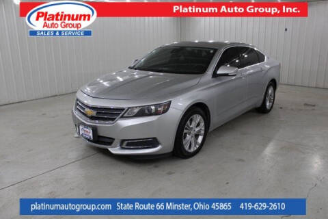 2014 Chevrolet Impala for sale at Platinum Auto Group Inc. in Minster OH