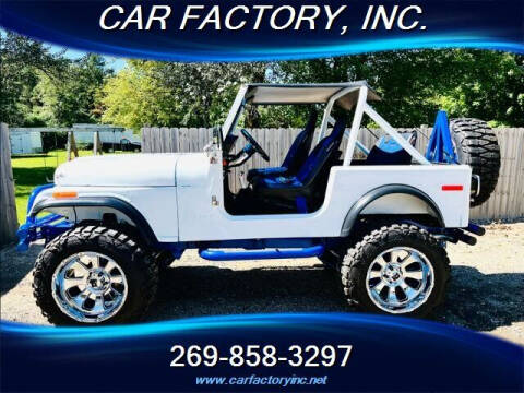 1980 Jeep CJ-7 for sale at Car Factory Inc. in Three Rivers MI