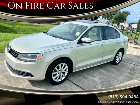 2011 Volkswagen Jetta for sale at On Fire Car Sales in Tampa FL