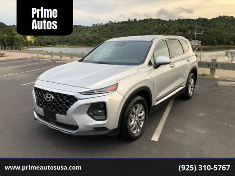 2019 Hyundai Santa Fe for sale at Prime Autos in Lafayette CA