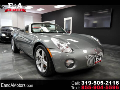 2006 Pontiac Solstice for sale at E&A Motors in Waterloo IA