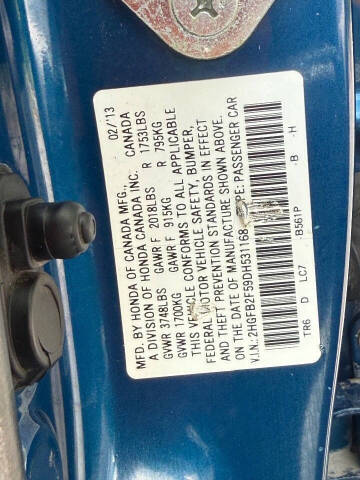 2013 Honda Civic LX
