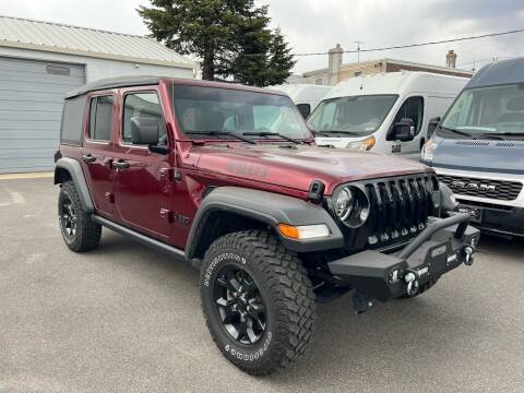 2022 Jeep Wrangler Unlimited for sale at MAX'S AUTO SALES LLC - Reconstructed in Philadelphia PA