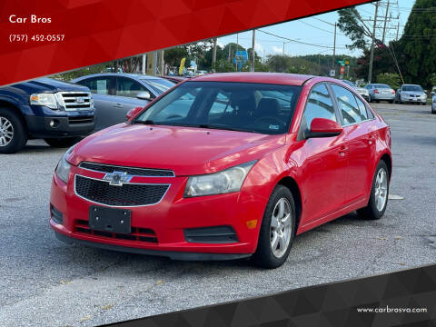 2014 Chevrolet Cruze for sale at Car Bros in Virginia Beach VA