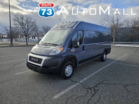 2019 RAM ProMaster for sale at Rt. 73 AutoMall in Palmyra NJ