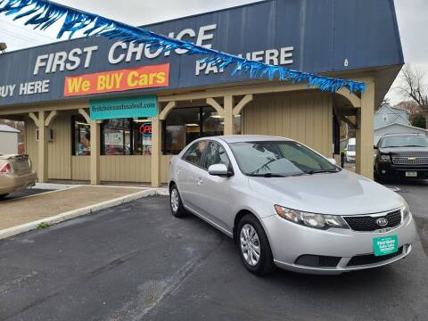2011 Kia Forte for sale at First Choice Auto Sales in Rock Island IL