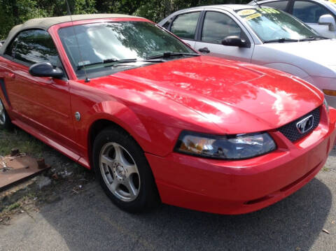 2004 Ford Mustang for sale at CV AUTO CARE in Brockton MA