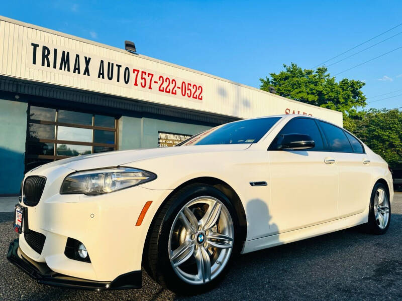 2016 BMW 5 Series for sale at Trimax Auto Group in Norfolk VA