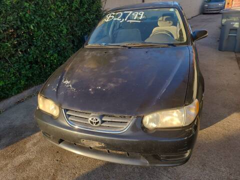 2001 Toyota Corolla for sale at UGWONALI MOTORS in Dallas TX